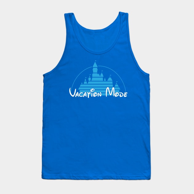 Vacation Mode Tank Top by old_school_designs